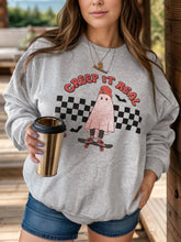 Load image into Gallery viewer, Plus Size Graphic Round Neck Long Sleeve Sweatshirt
