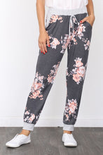 Load image into Gallery viewer, Floral Drawstring Jogger
