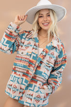 Load image into Gallery viewer, CAROLINA Aztec Western Shacket
