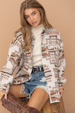 Load image into Gallery viewer, CAROLINA Aztec Western Shacket
