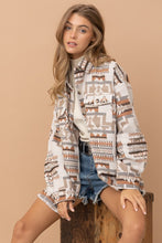 Load image into Gallery viewer, CAROLINA Aztec Western Shacket
