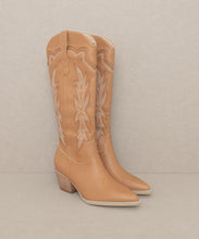 Load image into Gallery viewer, AINSLEY Embroidered Cowboy Boot
