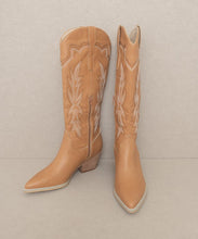 Load image into Gallery viewer, AINSLEY Embroidered Cowboy Boot
