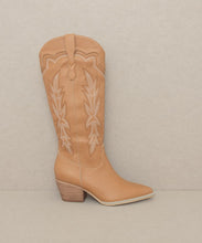 Load image into Gallery viewer, AINSLEY Embroidered Cowboy Boot
