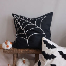 Load image into Gallery viewer, Halloween throw pillow cover, tufted accent pillow
