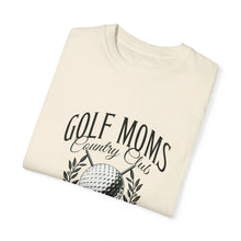 Load image into Gallery viewer, Golf Moms Country Club Unisex Garment-Dyed T-shirt Graphic Tee Best By Par
