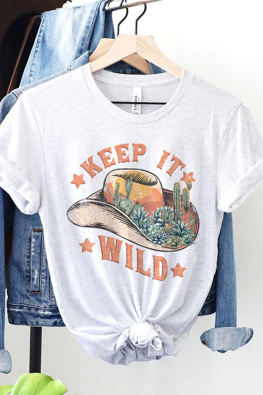 KEEP IT WILD UNISEX SHORT SLEEVE