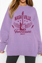 Load image into Gallery viewer, NASHVILLE TENNESSEE MUSIC CITY Graphic Sweatshirt
