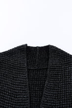 Load image into Gallery viewer, MEMPHIS Heathered Open Front Longline Cardigan
