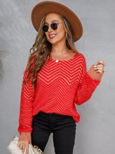 Load image into Gallery viewer, CANYON Round Neck Long Sleeve Sweater
