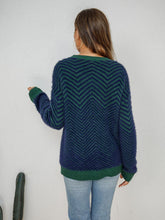 Load image into Gallery viewer, CANYON Round Neck Long Sleeve Sweater
